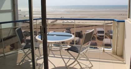 Fort-Mahon-Plage: Gemütliche Wohnung am Meer, Haustiere erlaubt, privater Parkplatz