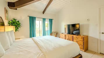 1 slaapkamer, een bureau, een strijkplank/strijkijzer, gratis wifi