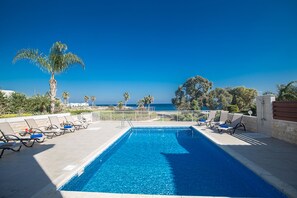 A heated pool, pool loungers - Your Dream Holiday Villa with Private Pool in Protaras’s most Exclusive Neighbourhood (Protaras)