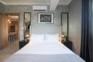 1 makuuhuone, silitysrauta/-lauta, Wi-Fi, vuodevaatteet