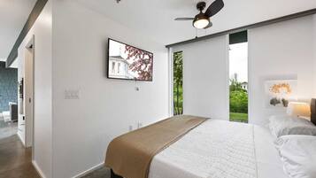 1 chambre, fer et planche Ă repasser, Wi-Fi gratuit, draps fournis