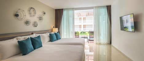 Chambre Deluxe, 2 lits doubles, terrasse (Premium Deluxe Pool) | Vue de la chambre