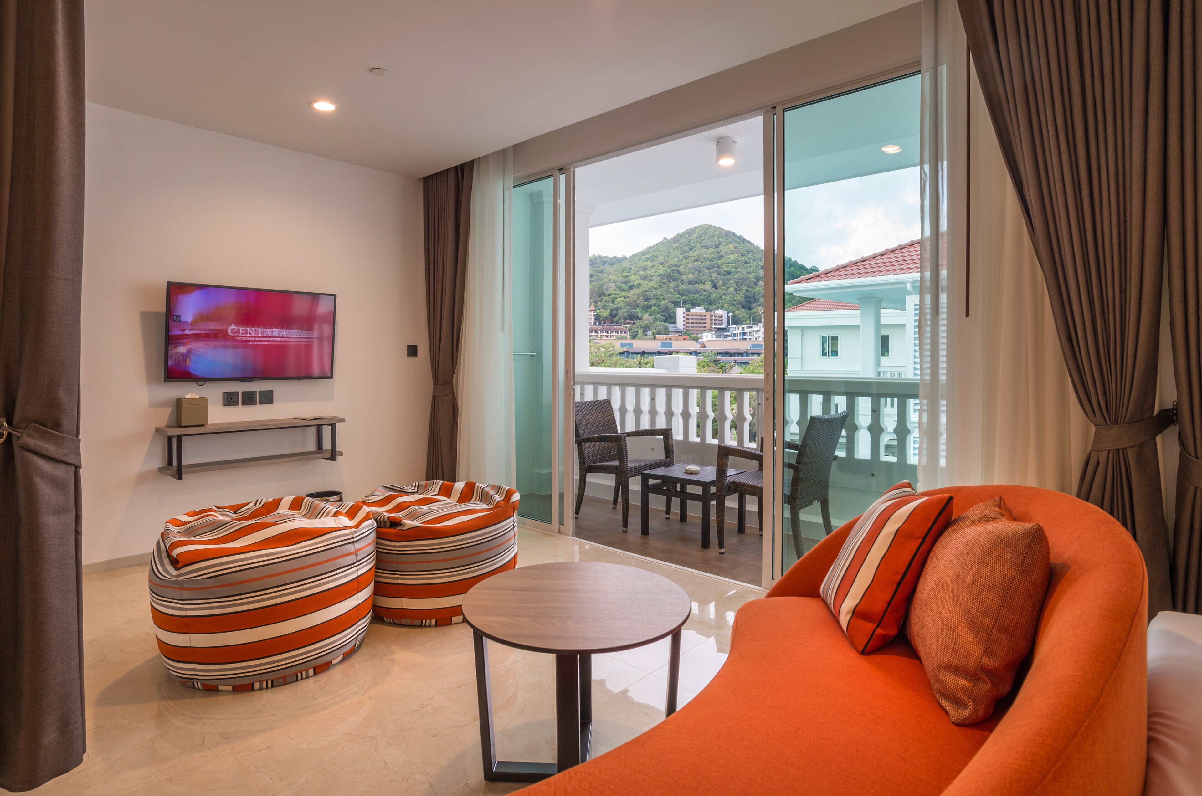 family room, 1 king bed (residence) | view from room