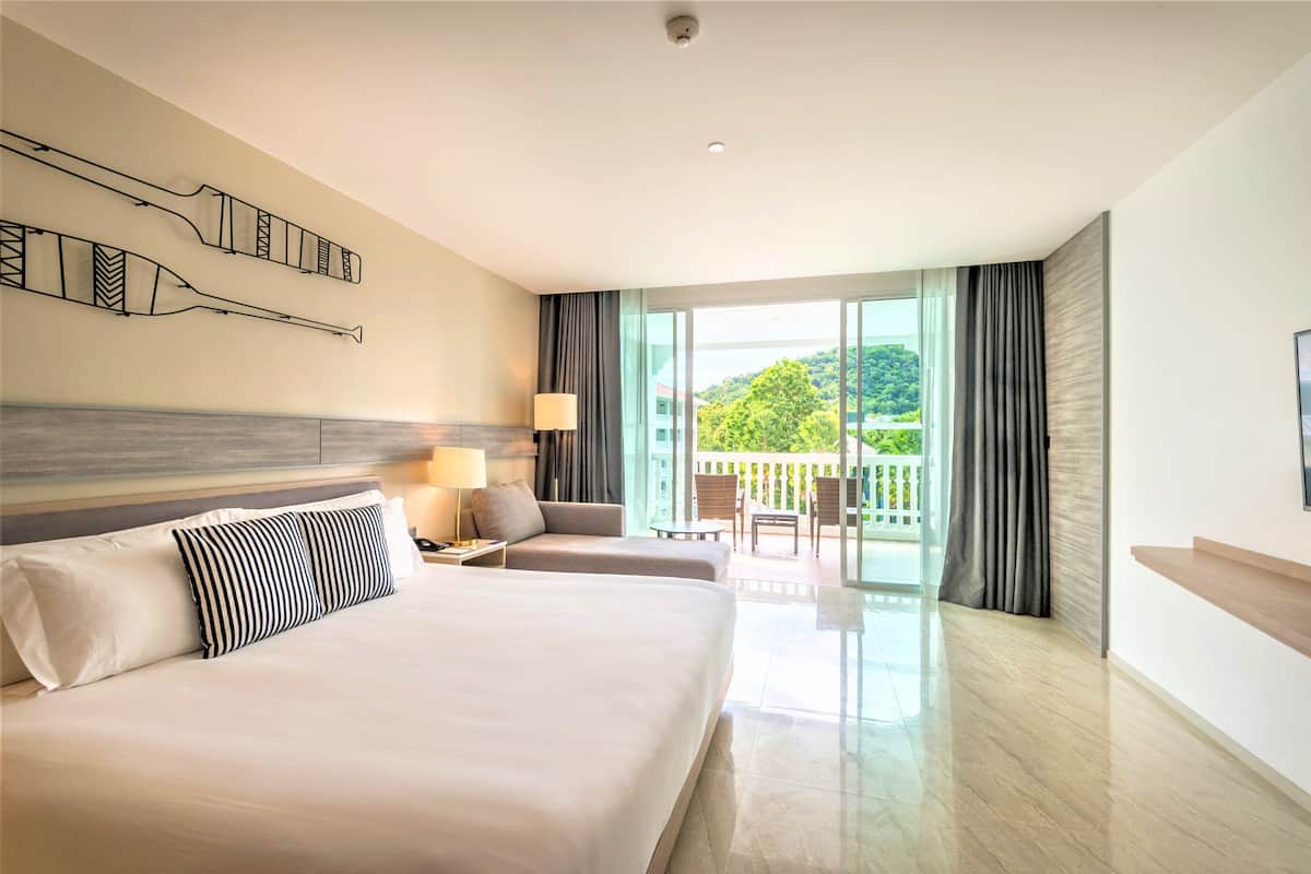 In-room safe, desk, blackout curtains, iron/ironing board