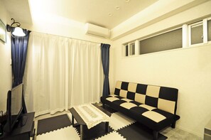 双床房, 无烟房 (Large) | 起居区 | 平板电视