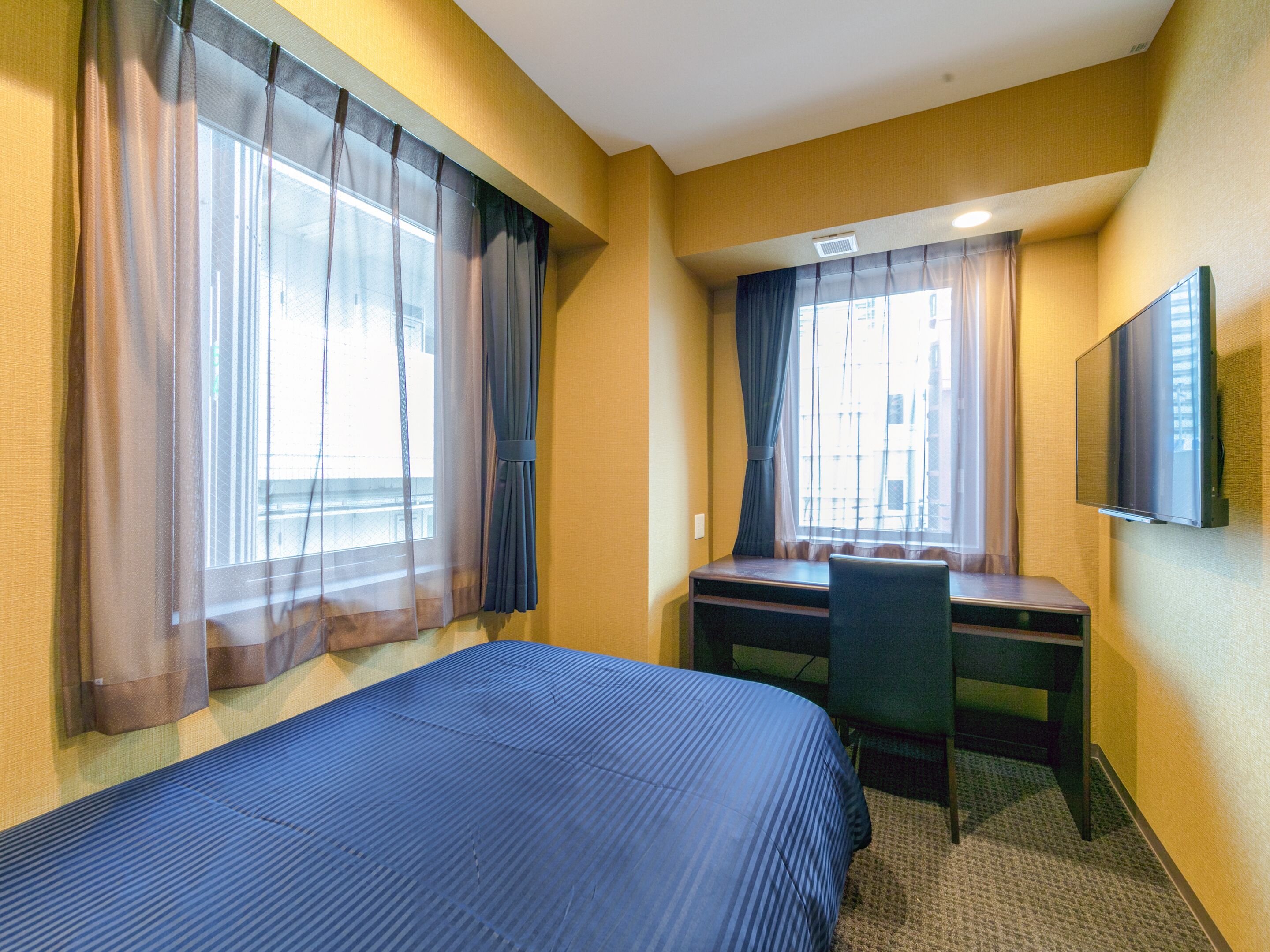 1 bedroom, individually decorated, desk, laptop workspace