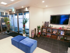 Sala de estar en el lobby