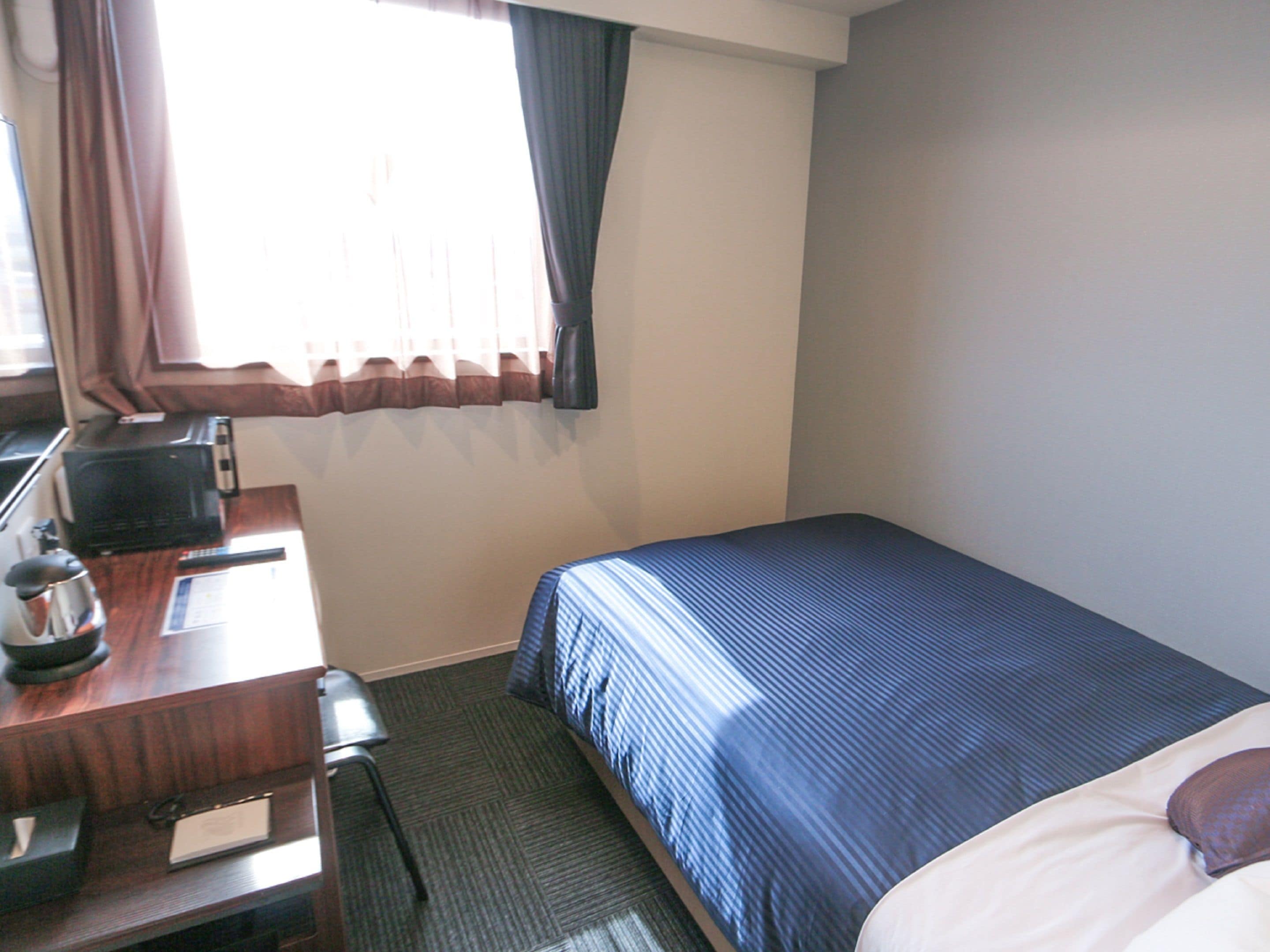 individually furnished, desk, laptop workspace, iron/ironing board