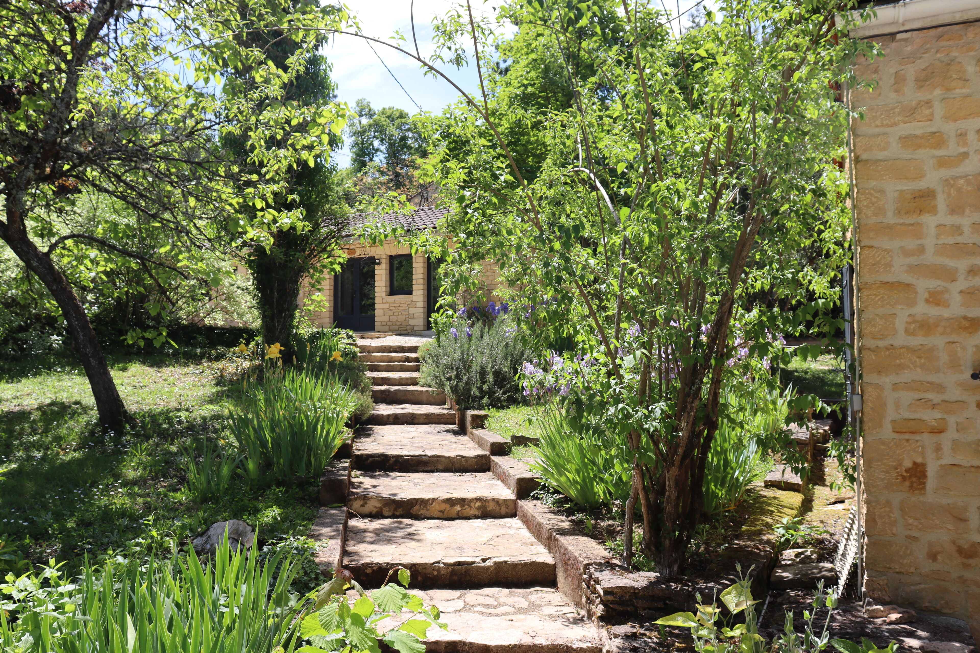 L'annexe à l'arrière de la maison