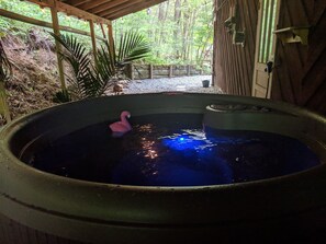 Idromassaggio all'aperto