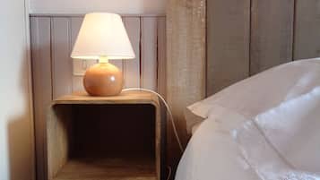 2 chambres, fer et planche Ă repasser, lit parapluie, draps fournis