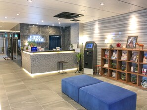 Sala de estar en el lobby