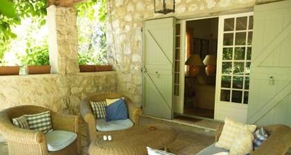 A lush garden near one of Provence's most beautiful villages