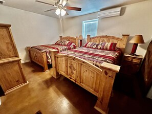 4 bedrooms, iron/ironing board, free WiFi, bed sheets