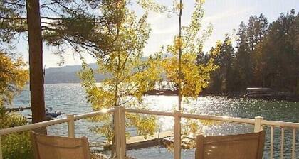 Waterfront Flathead Lake Home(not condo)~ Decks~ Dock~Quiet Neighborhood