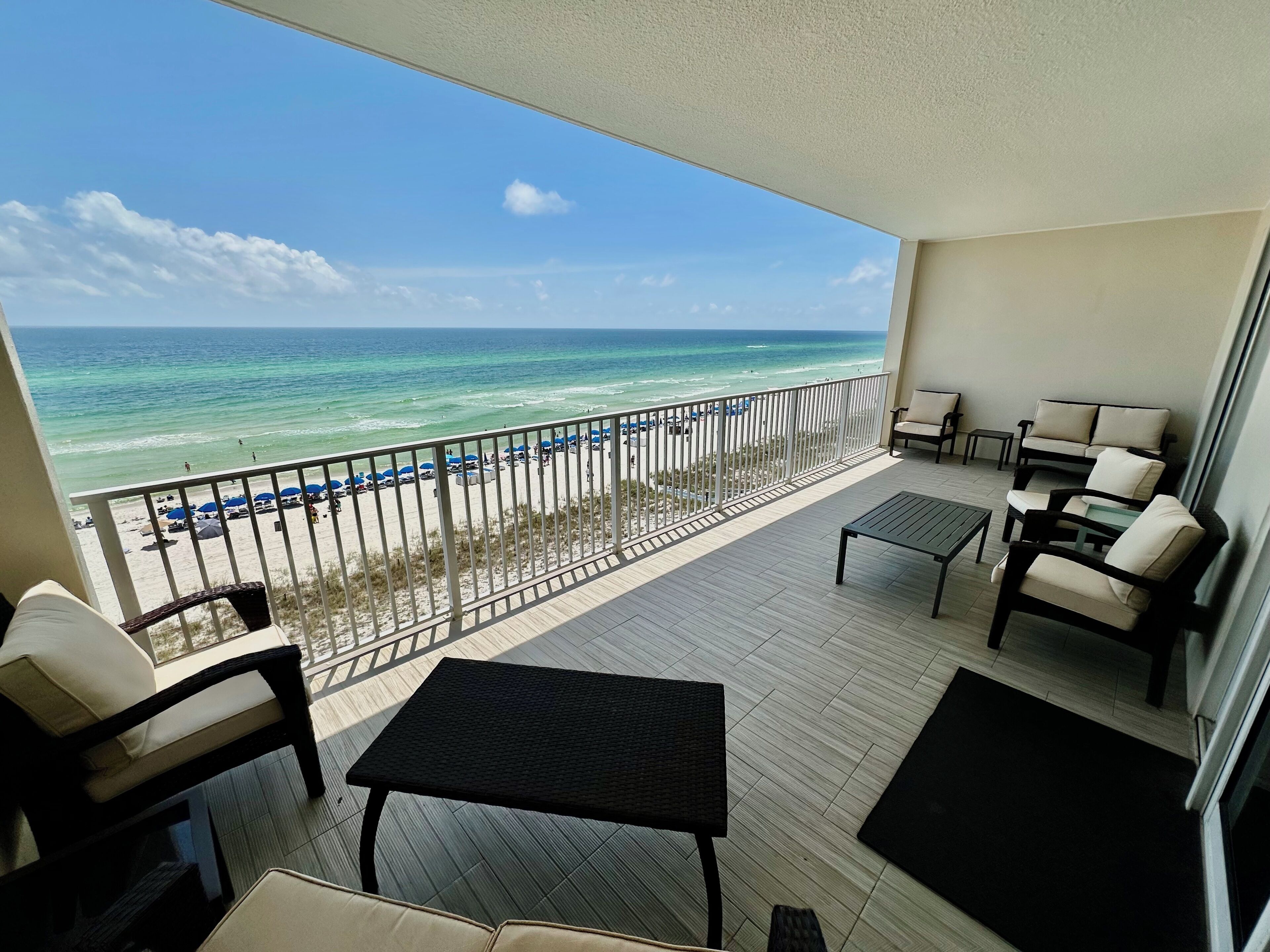 Lowest Floor Condo, Oversized Balcony, Beach Front, Reserved Parking Space!