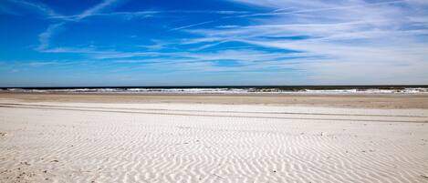 Accommodatie ligt op het strand