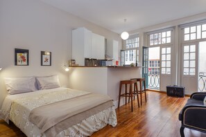 1 Schlafzimmer, Bügeleisen/Bügelbrett, Reisekinderbett, kostenloses WLAN