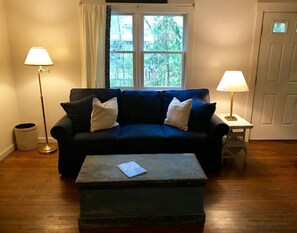 TV, DVD player, books - Family-friendly 4 Bedroom House on Chappy - Book Now for Summer 2024 (Edgartown)