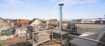 Insel-Loft vacation apartment - exclusive maisonette on the island with roof terrace