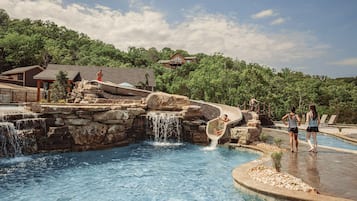 Indoor pool, outdoor pool