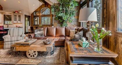 Vain 150 askelta hiihtoalueelle ja nopeaan tuolihissiin ja porteitetun Lewis Ranchin alueella!