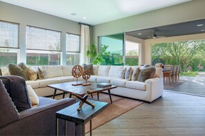 Luxury Villa (4 Bedrooms) | Living room - Villa Perfection (Indio)