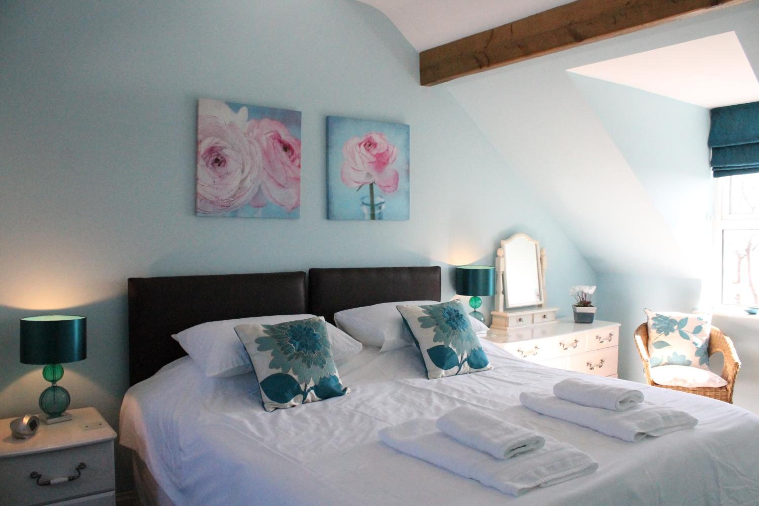 Individualmente decorados, individualmente mobiliados, cortinas blackout