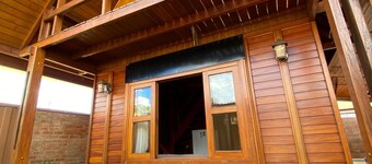 Cozy chalet in Brotas, SP - Rustic area + Air conditioning