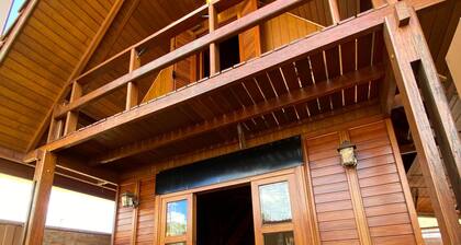 Cozy chalet in Brotas, SP - Rustic area + Air conditioning