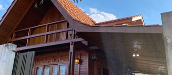 Cozy chalet in Brotas, SP - Rustic area + Air conditioning