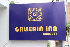 Voorkant van accommodatie