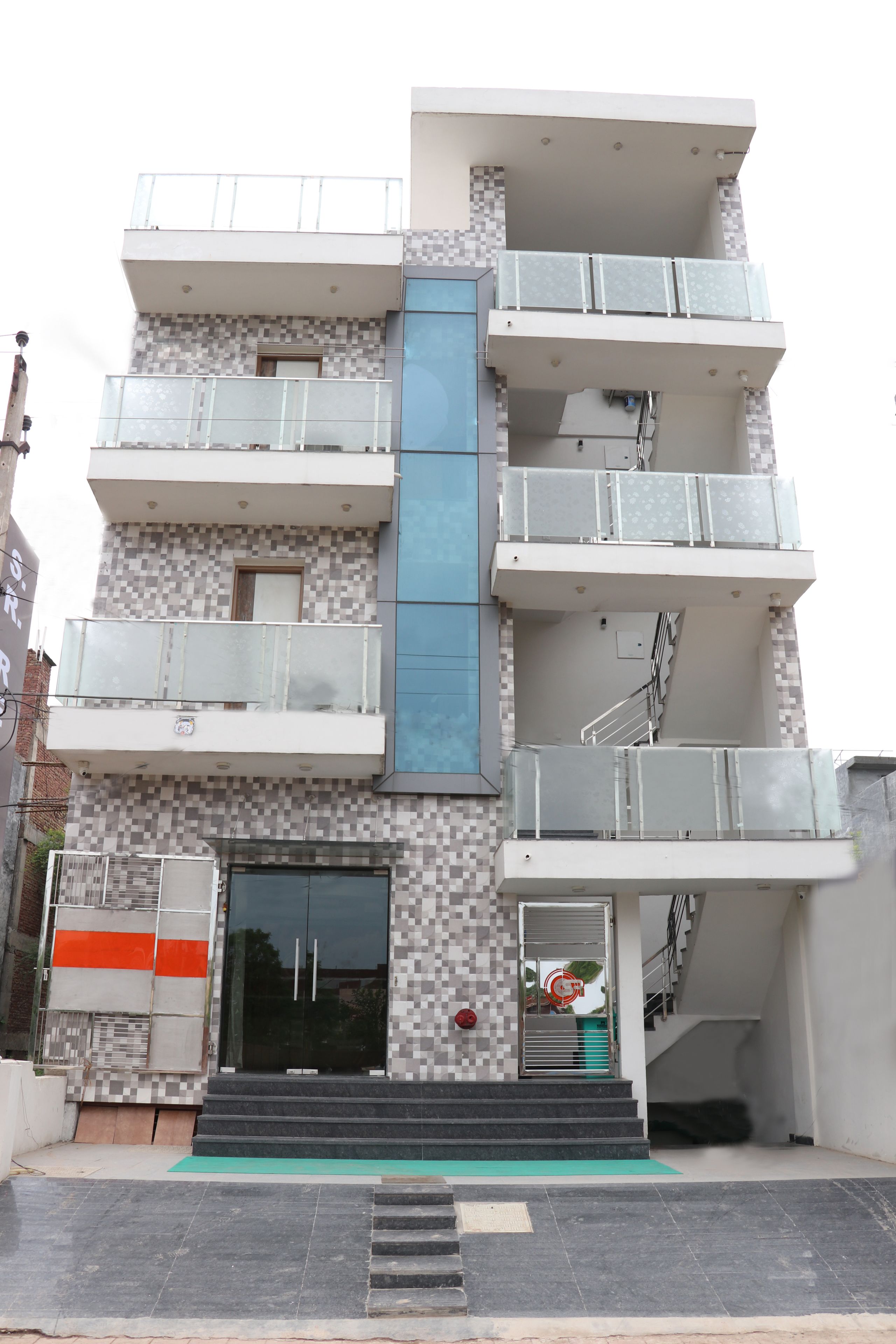 Entrada de la propiedad