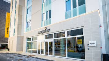 EntrĂ©e de lâhĂ©bergement