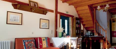 Área de estar no saguão