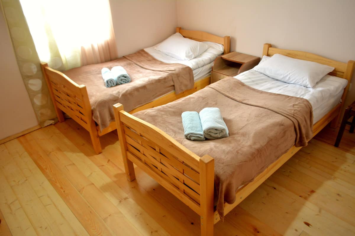 Standard Twin Room, Balcony, Mountain View | Soundproofing, iron/ironing board (on request), WiFi (free)