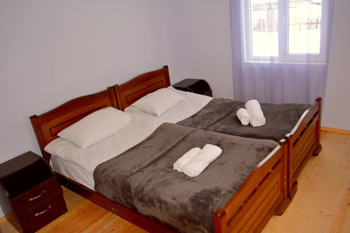Standard Double Room, Balcony, Mountain View | Soundproofing, iron/ironing board (on request), WiFi (free)