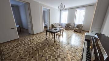 Classic Apartment | Living area | Smart TV