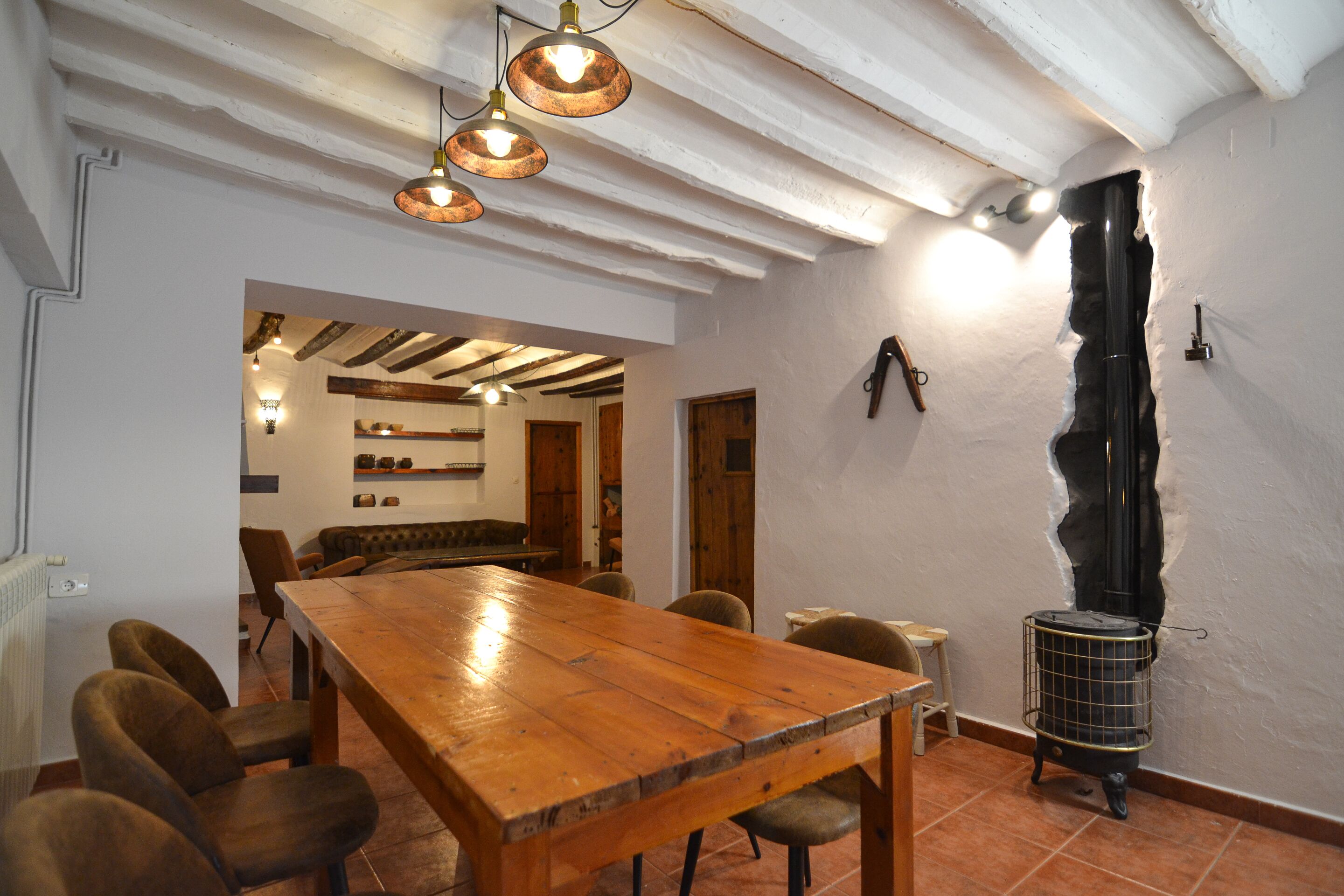 House, Private Bathroom, Mountain View | Dining