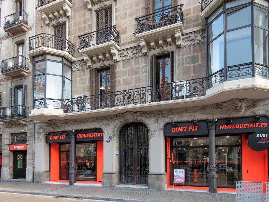 Voorkant van accommodatie