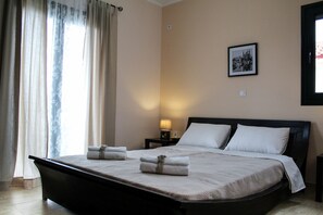 Biệt thự, 2 phòng ngủ, quang cảnh biển | 4 phòng ngủ, bộ đồ giường cao cấp, bàn ủi/dụng cụ ủi quần áo 