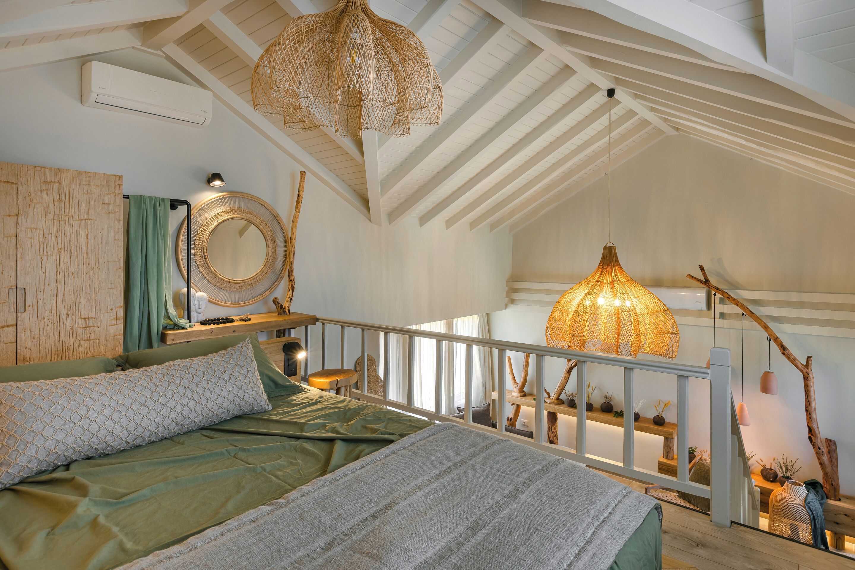 Villa, 2 Bedrooms (Elea) | In-room safe, individually decorated, desk, blackout drapes