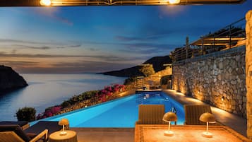 Villa, 2 Bedrooms (Prikonas) | Terrace/patio