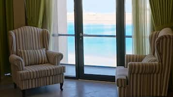 Villa, 5 habitaciones, vista al mar (Type A) | 5 habitaciones, cortinas blackout y tabla de planchar con plancha