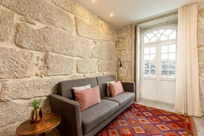 Deluxe Apartment, 1 Bedroom, Balcony (2) | Living area - YOUROPO - Ribeira Porto (Porto)