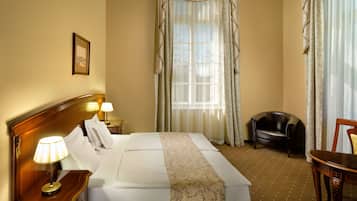1 habitación, ropa de cama hipoalergénica y minibar