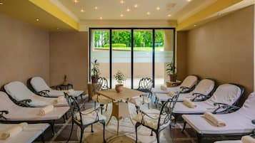 Couples treatment rooms, Turkish bath, body treatments, aromatherapy