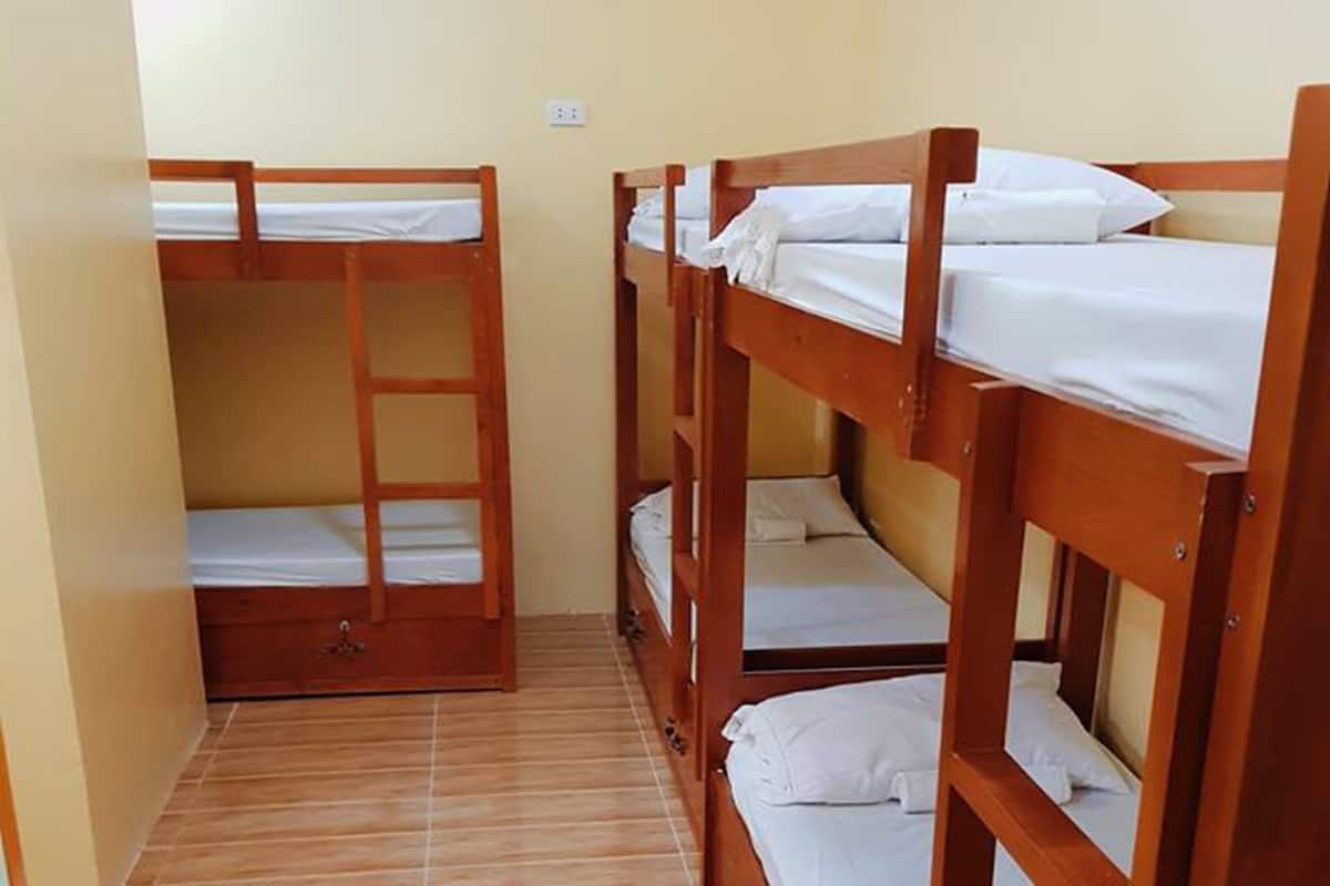 Dormitorio compartido estándar, 2 habitaciones (6 Beds) | Insonorización, camas extra, wifi gratis y ropa de cama