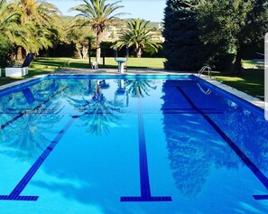 Seasonal outdoor pool