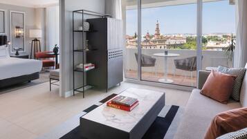 The Level, Junior Suite | Down comforters, minibar, in-room safe, desk